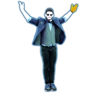 Just Dance 2016 album coach (from Uptown Funk’s Mashup)