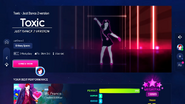 Just Dance 2023 Edition info screen