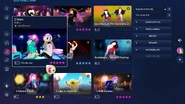 C’mon on the Just Dance 2023 Edition menu
