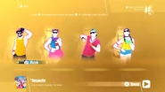 Just Dance 2018 coach selection screen (Switch)