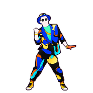 Funk (P1) sur l’écran de démarrage de Just Dance 2022