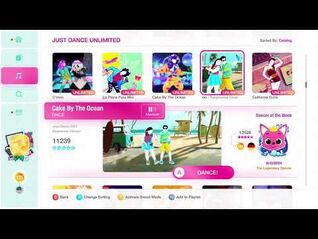 Just Dance 2020 (Unlimited) Cake By The Ocean (Alternate Version) 5*’s Gameplay