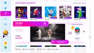 Starships (Charleston Version) on the Just Dance 2019 menu