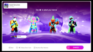 Sweetsensation jd2019 coachmenu.png (1.18 MB) Just Dance 2019 coach selection screen (8th-gen, controller)