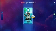 Just Dance 2024 Edition coach selection screen