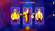 Just Dance 2024 Edition coach selection screen