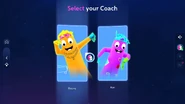 Just Dance 2023 Edition coach selection screen