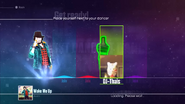 Just Dance 2016 coach selection screen (camera)