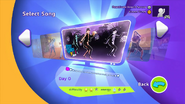Day O on the Just Dance Kids 2014 menu