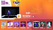 Till I Find You on the Just Dance Now menu (2017 update, computer)