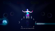 Just Dance 3 coach selection screen (Xbox 360)