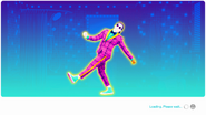 Just Dance 2020 loading screen (8th-gen)