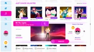 Hit The Lights on the Just Dance 2019 menu