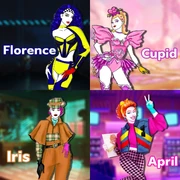 Cupid on a poll asking fans which concept art they want to see