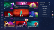 Lump on the Just Dance 2023 Edition menu