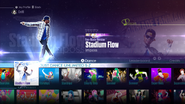 Stadium Flow (Fanmade) on the Just Dance 2016 menu (updated assets)
