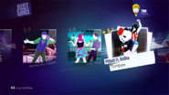 Timber on the Just Dance 2014 menu