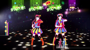 Just Dance Wii U gameplay (Koi Suru Fortune Cookie)