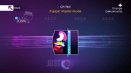 Just Dance 4 coach selection screen (Puppet Master Mode)