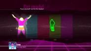 Just Dance 2017 coach selection screen (camera)