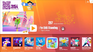 I’m Still Standing on the Just Dance Now menu (2017 update, computer)