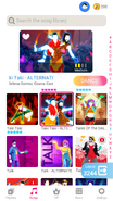 Taki Taki (Caveman Version) on the Just Dance Now menu (phone)