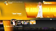 Super Trouper on the Just Dance 2018 menu