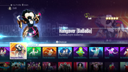 Mashup on the Just Dance 2016 menu