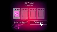 Just Dance routine selection screen