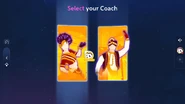 Just Dance 2023 Edition coach selection screen