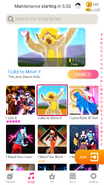 I Like to Move It on the Just Dance Now menu (2020 update, phone)