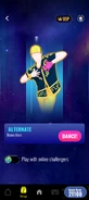 Just Dance Now coach selection screen (2024 update, phone)