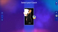 Just Dance 2025 Edition coach selection screen