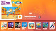 Carmen (Overture) on the Just Dance Now menu (2017 update, computer)