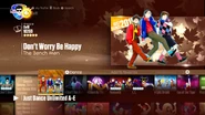 Dontworry jd2017 menu.png (2.16 MB) Don’t Worry Be Happy on the Just Dance 2017 menu