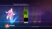 Just Dance 2016 coach selection screen (camera)