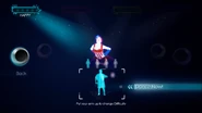 Just Dance 3 coach selection screen (Classic, Xbox 360)
