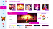 Holiday on the Just Dance 2019 menu