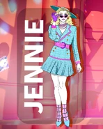 Image promoting the release of Jennie Shoe's concept art