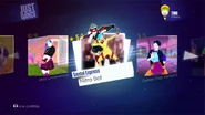 Nitro Bot on the Just Dance 2014 menu