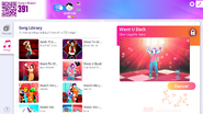 Want U Back on the Just Dance Now menu (2020 update, computer)