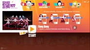 Just Dance Now coach selection screen (2017 update, computer)