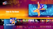 Cake By The Ocean on the Just Dance 2017 menu (8th-gen)