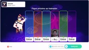 Just Dance 2020 coach selection screen
