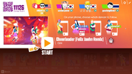 Just Dance Now coach selection screen (updated, computer)