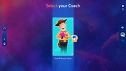 Just Dance 2024 Edition coach selection screen