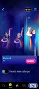 Just Dance Now coach selection screen (2024 update, phone)