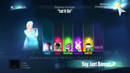 Just Dance 2015 coach selection screen