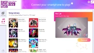 Nolie jdnow menu computer 2020.png (1.31 MB) No Lie on the Just Dance Now menu (2020 update, computer)