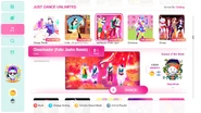 Cheerleader (Felix Jaehn Remix) on the Just Dance 2020 menu